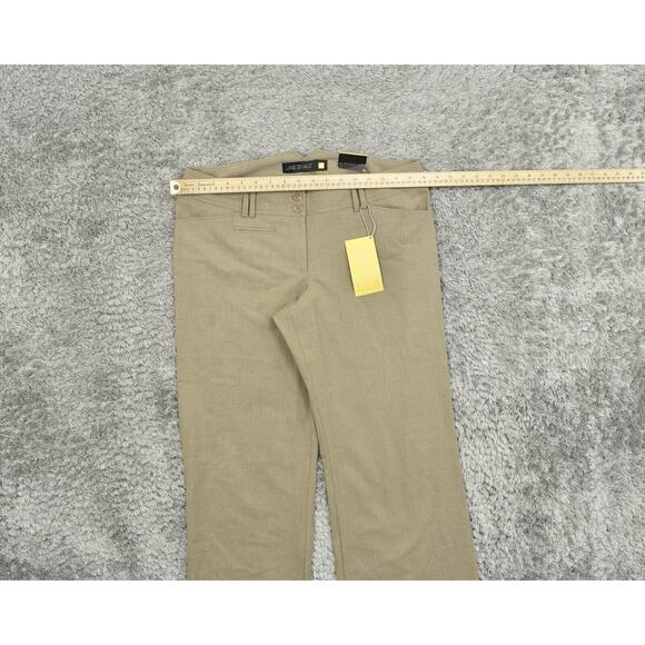 NEW Lane Bryant Women's Size 1 Dress Pants Straight Pants Houston Yellow Square - Picture 2 of 8